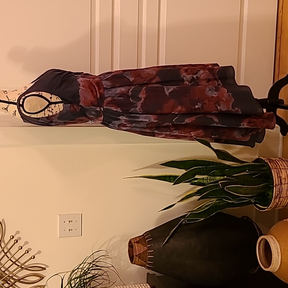 Neiman Marcus Lela Rose 🌹Midi Dress Target sz 12 - Picture 4 of 11